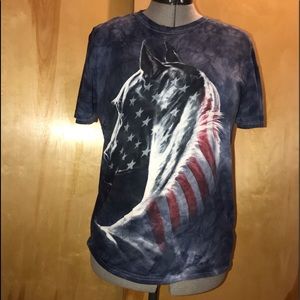 Horse T-shirt  Very different 4th of July